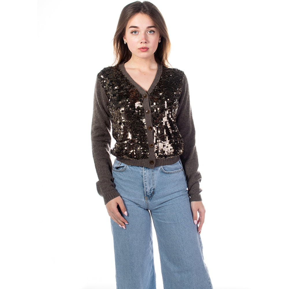 ICONS MOCCO CARDIGAN | WOMENS SIZE S